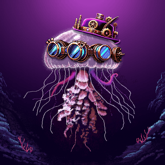 Steampunk Jellyfish #1595