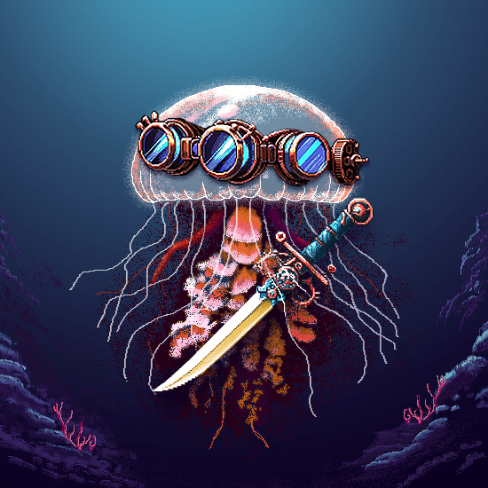Steampunk Jellyfish #1412