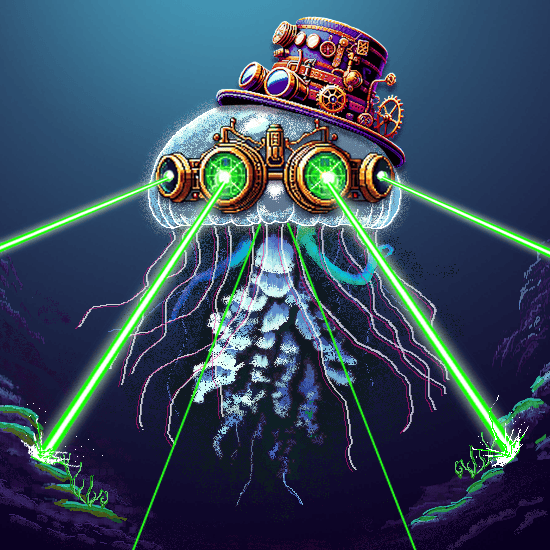 Steampunk Jellyfish #52