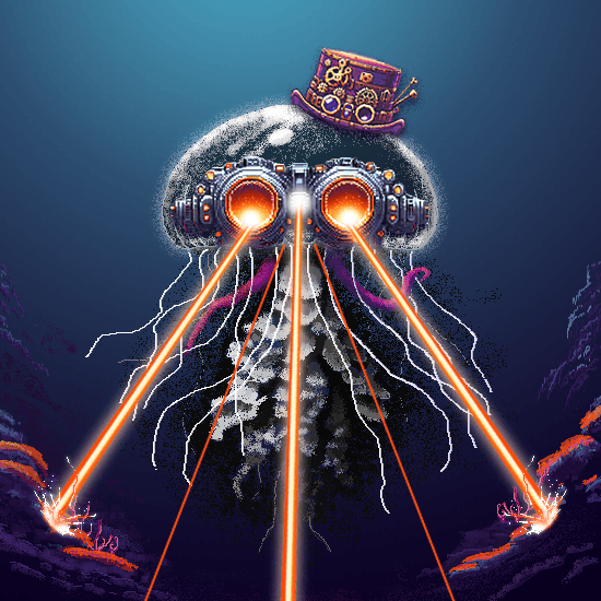Steampunk Jellyfish #163